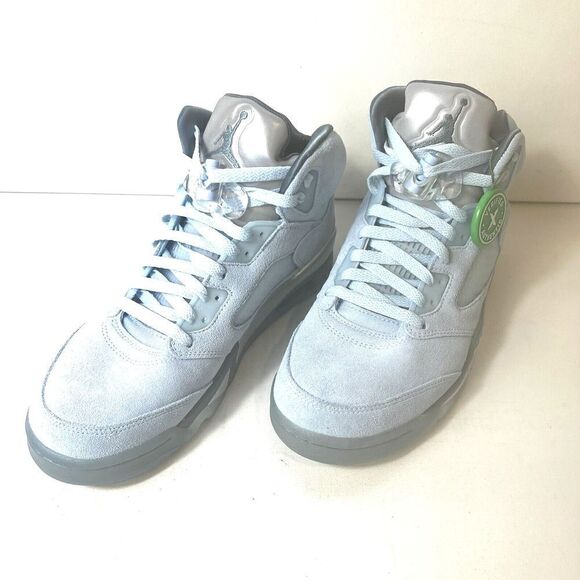 Nike Air Jordan 5 Retro Blue Bird Women's Size 9.5 EU 41 DD9336-400 EUC with Box - Picture 5 of 13